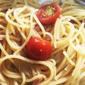 na0705's cooksnap of when they made 簡単！ツナとトマトの冷製パスタ.