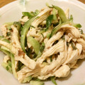 cucupa's cooksnap of when they made ササミとキュウリの梅マヨ和え.