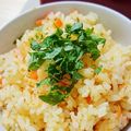 白夜要's cooksnap of when they made 簡単・素朴な人参ごはん♪.