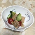 maki_08's cooksnap of when they made レンジでチン♪鶏モモ肉のサラダ.