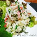 inyako's cooksnap of when they made 黒胡椒ピリッと☆大根サラダ☆.