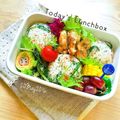 KirinLin's cooksnap of when they made 桜えびと水菜の彩り・香ばしい☆おにぎり.