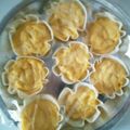クック41D2EY☆'s cooksnap of when they made レンジで手作りカスタード♡エッグタルト.