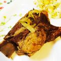 ちかごろ大豆's cooksnap of when they made 圧力鍋　豚スペアリブの甘辛煮.