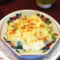 アイクセブン's cooksnap of when they made そら豆・アスパラ・マカロニのチーズ焼き.