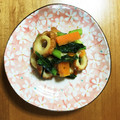 クックCWIMFL☆'s cooksnap of when they made 小松菜とちくわの炒め煮.