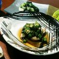 cocoりえ's cooksnap of when they made 茄子のオクラあん煮浸し.