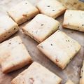 ぽんここちゃん's cooksnap of when they made さらに香ばしい♪黒ごマヨチーズクッキー.