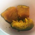 ⁂わか's cooksnap of when they made 簡単！電子レンジでかぼちゃの煮物♪お弁当.