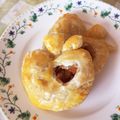 のせ猫's cooksnap of when they made りんごの中にりんごカスタードパイ♪.