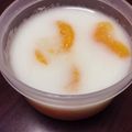 ayaakari's cooksnap of when they made フルーツミルク寒天.