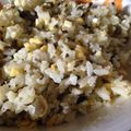 kinako10's cooksnap of when they made 高菜チャーハン！電子レンジで超簡単.