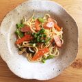 お味噌123's cooksnap of when they made お家で焼うどん.