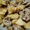 かりめろ2018's cooksnap of when they made たけのこと豚肉の煮物.