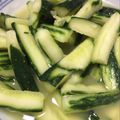393toomoti's cooksnap of when they made あっという間に(^^*)胡瓜のからし漬け.
