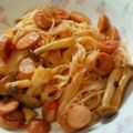 しろう５８'s cooksnap of when they made ★簡単★そうめんでナポリタン.