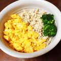 なみだ。's cooksnap of when they made ふっくら鶏そぼろ丼.