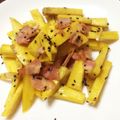 ayaakari's cooksnap of when they made お弁当に♪甘辛さつまいも炒め.