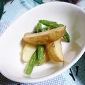 ＴＯＭＯＷＡＴ's cooksnap of when they made インゲンとポテトの素揚げ.