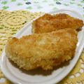 赤い電話's cooksnap of when they made ポテトサラダのハム巻き揚げ.