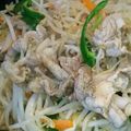 ☆ありか358☆'s cooksnap of when they made シャキシャキもやしバラ肉炒め.
