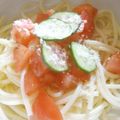 狛姫号's cooksnap of when they made トマトの冷製パスタ.