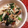 k-e-i's cooksnap of when they made 俺流！ニラと鶏ささ身のピリ辛梅干し和え.