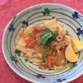ナピト's cooksnap of when they made 祖母直伝「白い焼きうどん」.