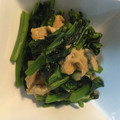 かなん02's cooksnap of when they made あぶら菜のマヨたま炒め♪.