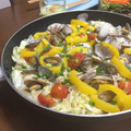 norimoto's cooksnap of when they made 【ワインに合う】アサリde簡単パエリア.