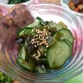 もりあん農園's cooksnap of when they made 簡単♪わかめときゅうりの酢の物.