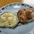 ユウケンジャー's cooksnap of when they made 〈おやつ〉バナナミルク蒸しパン.