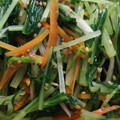 クックDDWN8U☆'s cooksnap of when they made 水菜とミョウガのゴマおひたし.