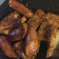 めい太＆ぽこ太's cooksnap of when they made 豚テキ！！.