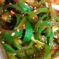 ふぁんたにゃん's cooksnap of when they made 節約おつまみ♪ピーマンだけ♪ピリ辛ナムル.