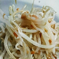 crystaI's cooksnap of when they made もやしの梅肉和え.