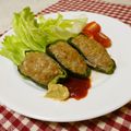 ローズレース's cooksnap of when they made オーブンで作る絶品！ピーマンの肉詰め.
