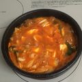 千葉ロッテ2's cooksnap of when they made 豆腐チゲ.