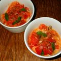 ガッキーパパ's cooksnap of when they made エリンギ蒸しトマトチーズかけ.