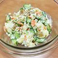 クックHEQME5☆'s cooksnap of when they made ポテトサラダ、じゃがいもの皮を剥かずに.