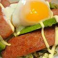 かぴた～ん's cooksnap of when they made おうちでカフェランチ♪アボカドスパム丼.