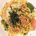 kotaro0329's cooksnap of when they made 万願寺唐辛子とアンチョビベーコンのパスタ.