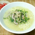いわやん's cooksnap of when they made 豚肉と豆苗の生姜焼き風塩とんこつラーメン.