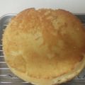クックO6VRJ5☆'s cooksnap of when they made 材料４つ！基本のスポンジケーキ.
