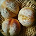 hikarhythm's cooksnap of when they made HBでハイジの白いパン♪プレッツェン.
