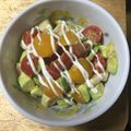 料理勉強中¨̮♡⃛'s cooksnap of when they made 簡単★サラダチキンのわさび醤油サラダ.