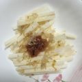 さっちゃん☆11's cooksnap of when they made 千切り長芋の梅サラダ.