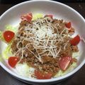 だとん's cooksnap of when they made 節約カフェめし☆タコライス.