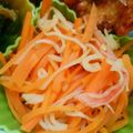 しみぴ's cooksnap of when they made ＊お弁当＊人参とかにかまのきんぴら.
