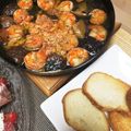 もんすてらー's cooksnap of when they made エビとシイタケのアヒージョ.